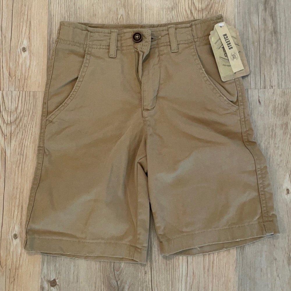 Boys khaki shorts